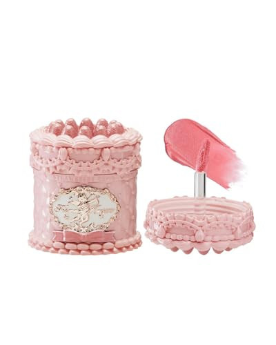 Flower Knows Strawberry Cupid Cake Lip Cream,Velvety-Smooth Matte Liquid Lipstick,Hydrating,Smudge-proof & Stain-Free Lip Stain(V05 Pineberry,0.17 Fl Oz) | Amazon (US)