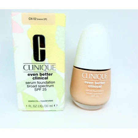 Clinique Even Better Clinical Serum Foundation SPF 25 1 oz - CN 02 Breeze | Walmart (US)
