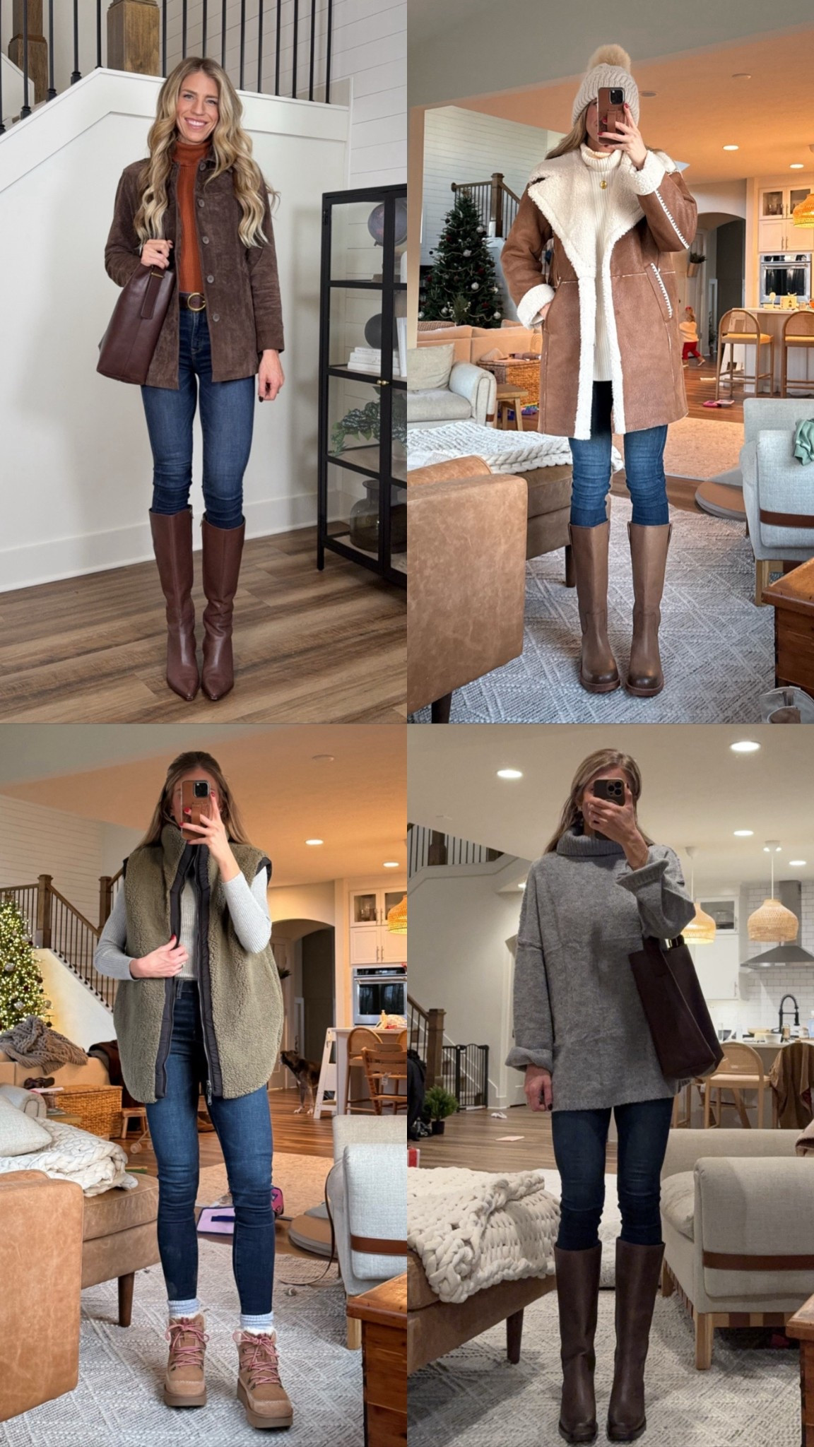 Skinny jeans I love! I’ve had this pair for 5 years. They have stretch to them. 4 x-long. Run tts


#LTKSeasonal