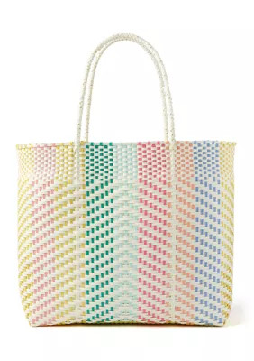 Crown & Ivy™   Multicolor Woven Beach Bag | Belk