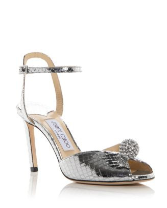 Jimmy Choo Women's Sacora 85 Embellished High Heel Sandals  - Exclusive  | Bloomingdale's Shoes | Bloomingdale's (US)