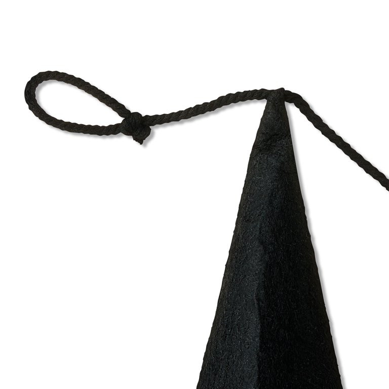 Witch Hat Garland, Black, 9.6', Halloween by Way To Celebrate | Walmart (US)