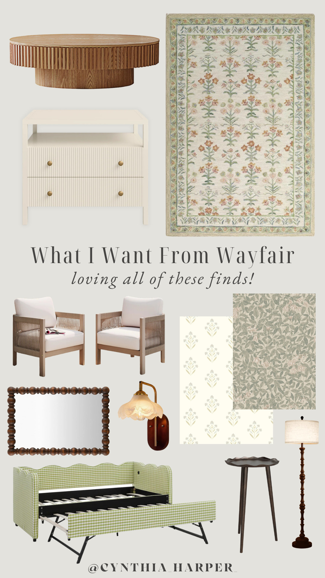 Fun pieces I’m eyeing from Wayfair for a cozy refresh 🤍

#WayfairFinds #HomeInspo #InteriorStyle 

 