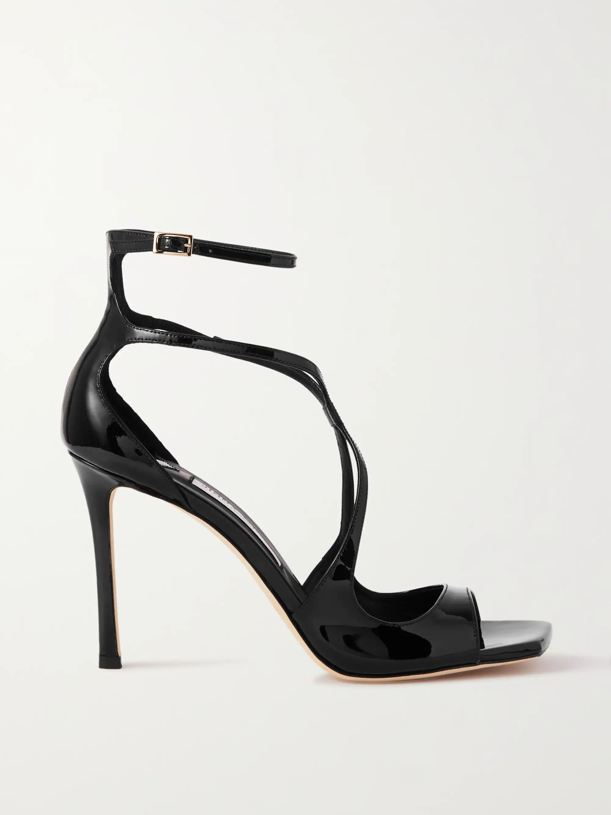 Azia 95 patent-leather sandals | NET-A-PORTER (UK & EU)