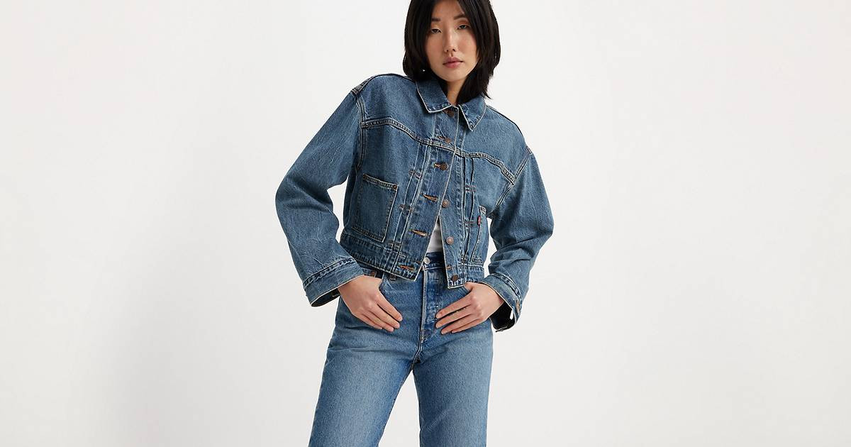 Tailored 90s Trucker Jacket - Dark Wash | Levi's® US | LEVI'S (US)