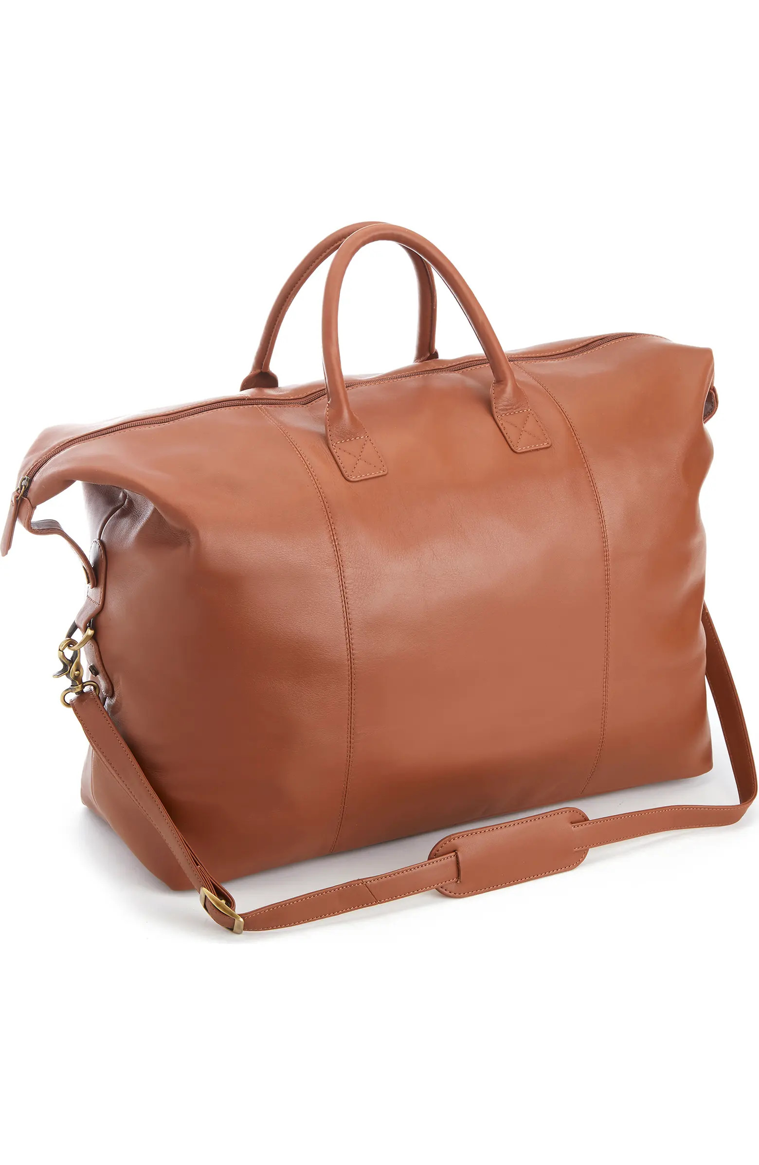 Personalized Weekend Leather Duffle Bag | Nordstrom