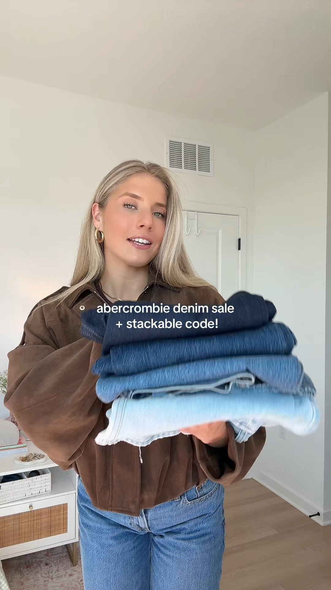 my favorite jeans from Abercrombie! shop the denim sale now and use stackable code DENIMAF for an extra 15% off! 

#LTKSaleAlert #LTKootd #LTKdayinmylife