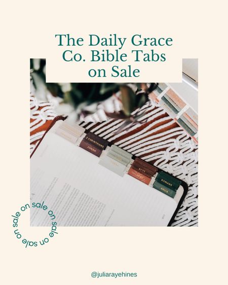 ON SALE: The Daily Grace Co. Bible Tabs ✨🫶🏼