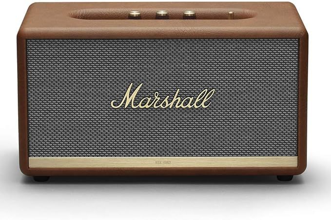 Marshall Stanmore II Bluetooth Speaker, Brown | Amazon (US)