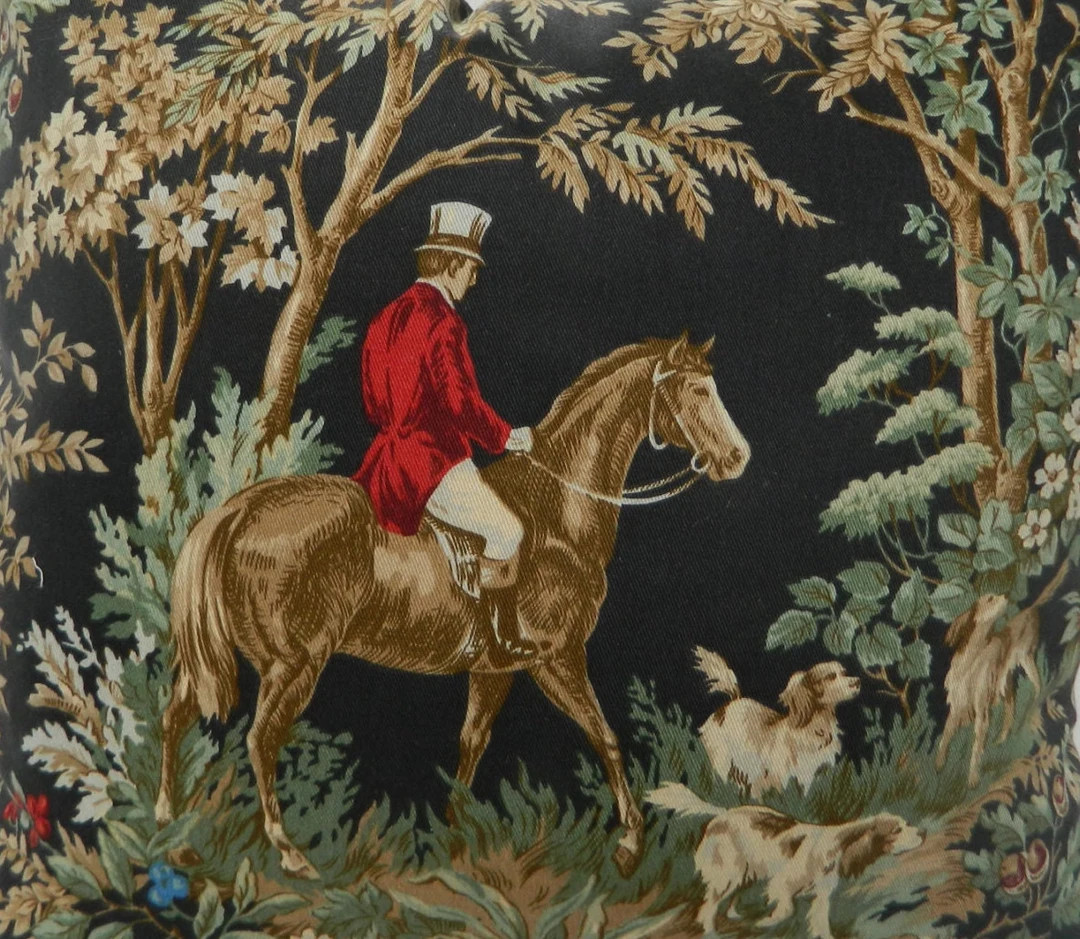 RALPH LAUREN Ainsworth Equestrian Onyx/black Decorative Throw Pillow Cover Corded Single Sided Ma... | Etsy (US)