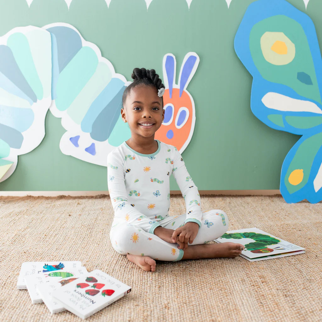 Long Sleeve Pajamas in The Very Hungry Caterpillar™ and Friends | Kyte BABY