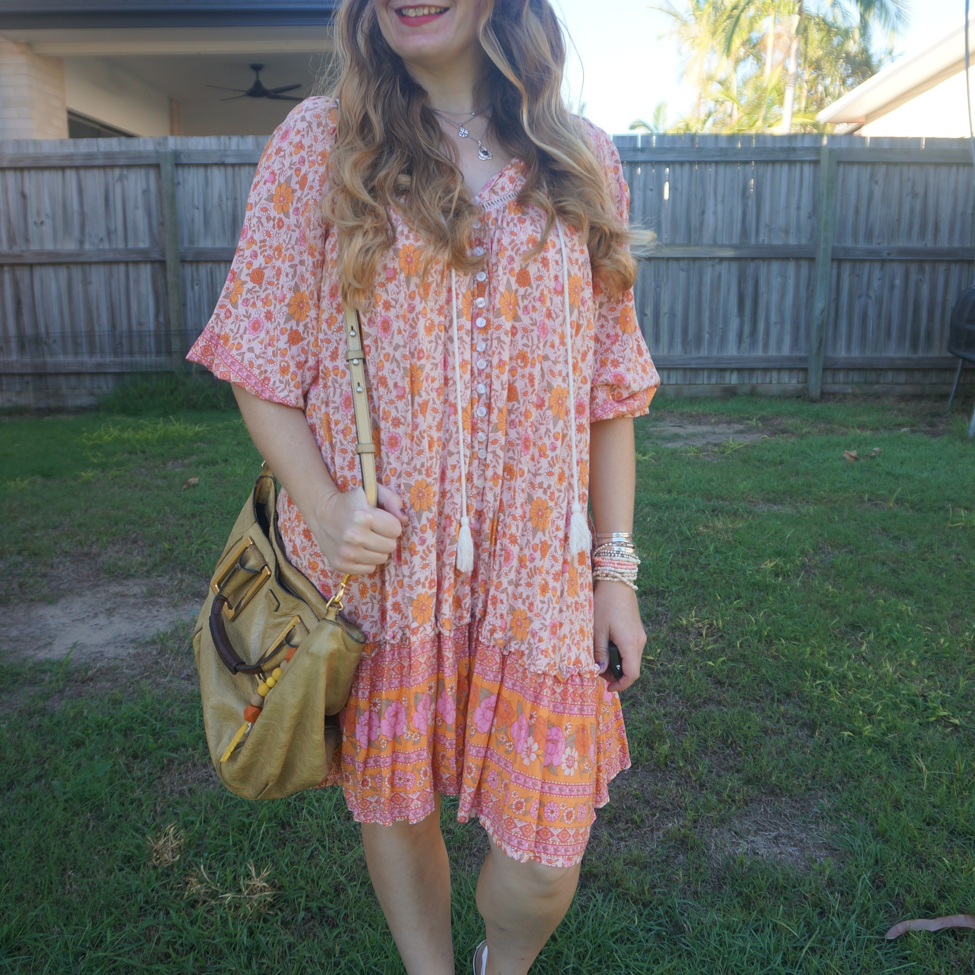 Jaase Seminka floral dress with Chloe Ethel bag 🧡

#LTKaustralia #LTKbag #LTKdresses