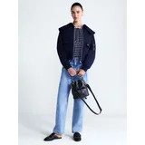 Free Assembly Women's and Women's Plus Ruffle Collar Bomber Jacket, Sizes XS-4X | Walmart (US)