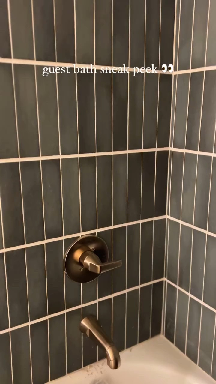 guest bath sneak peek 👀