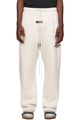 Essentials - Off-White Relaxed Lounge Pants | SSENSE