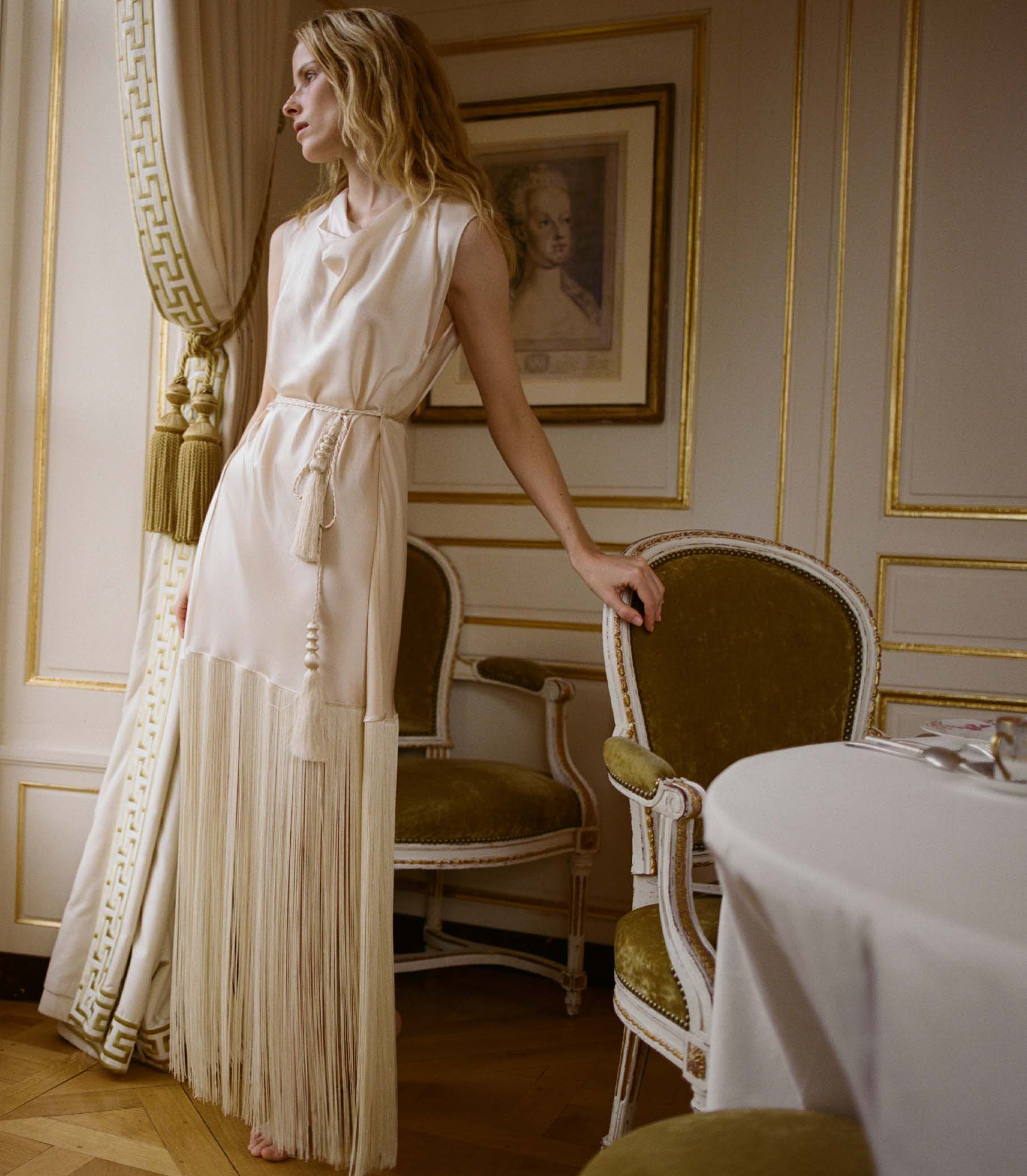 Nellcote Anniversary Dress - Candlelight | DÔEN | DOEN