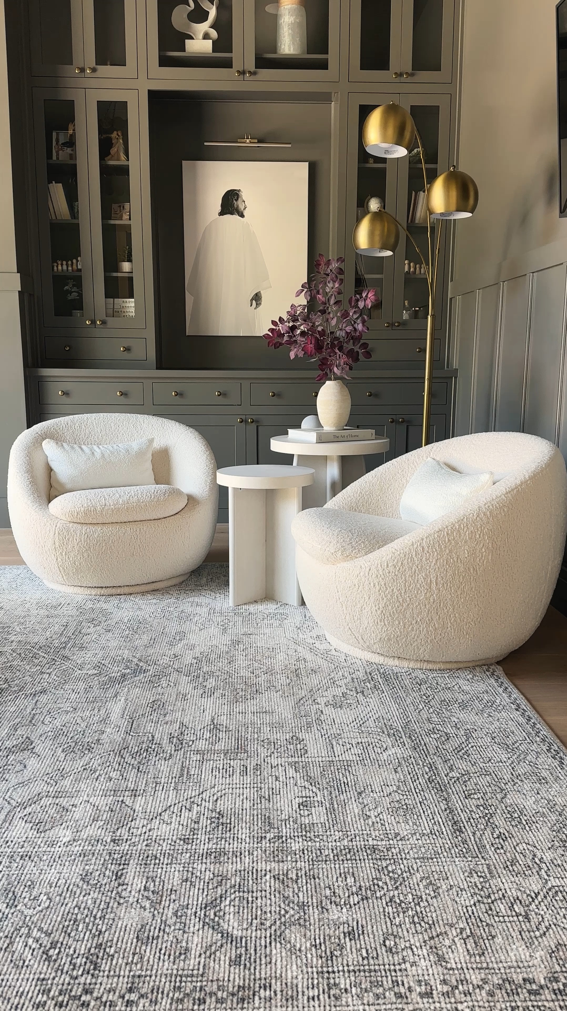 Cozy swivel chairs and side tables from Walmart! Pillows from Amazon and lamp from target!

#LTKSummerSales #LTKSaleAlert #LTKHome