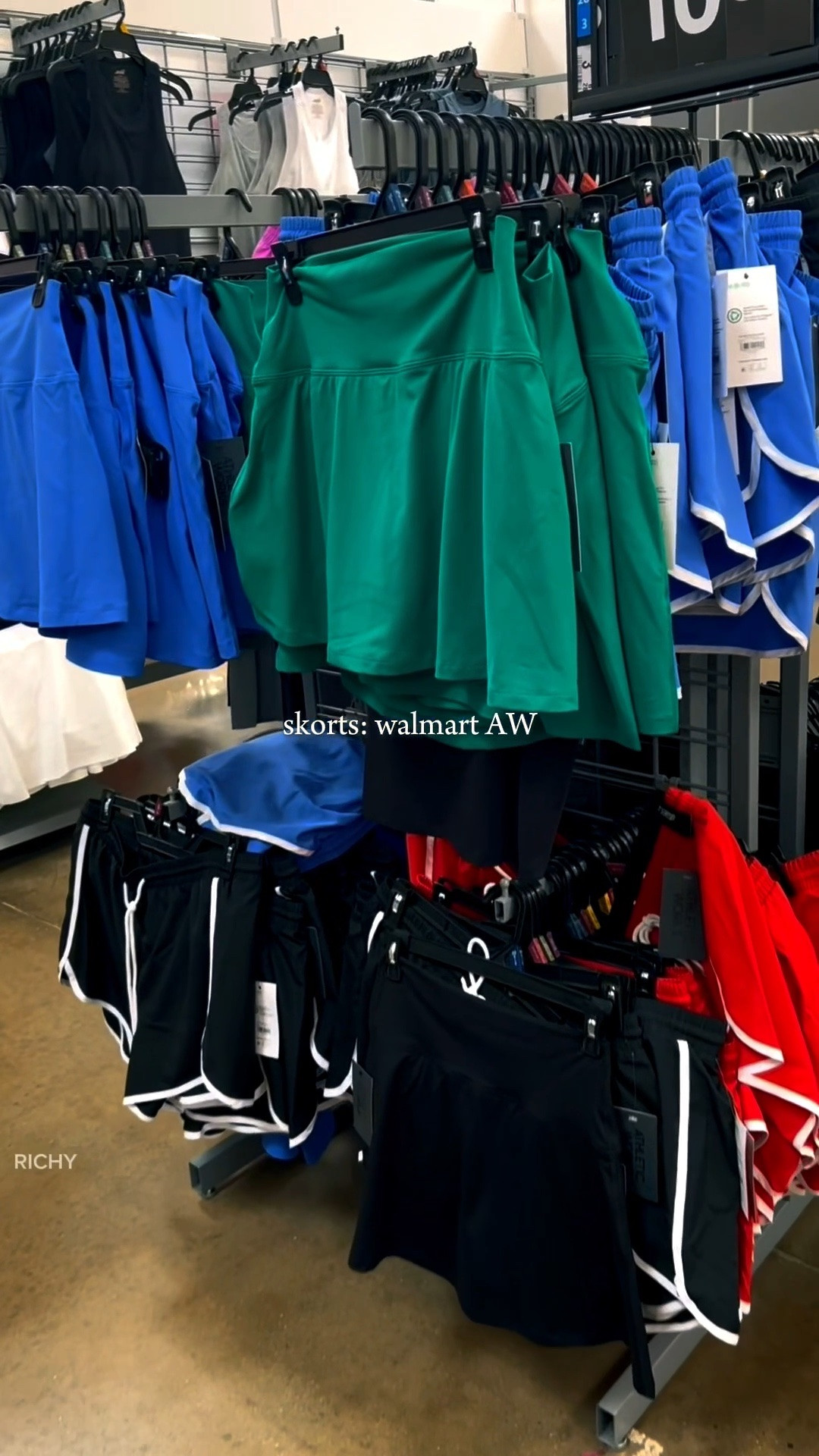 These #skorts will love to see you coming💙🖤💚 #walmartdeals even got extra small for the lil waist no 🍑 🤏🏾  #skort #athletic

#LTKActive #LTKSeasonal #LTKPetite