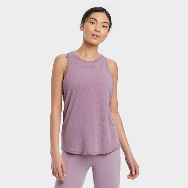 Women&#39;s Essential Racerback Tank Top - All in Motion&#8482; Light Mauve XS | Target