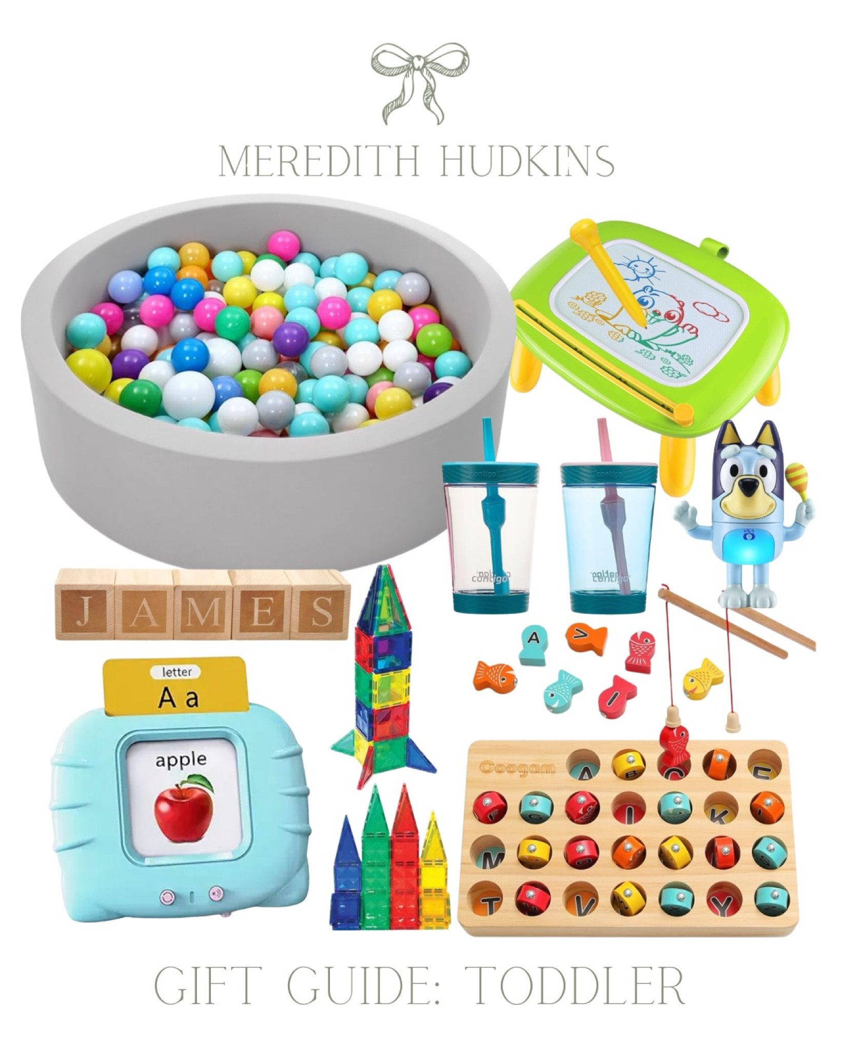 gift ideas, amazon, kids gifts, toddler, boy, girl, Christmas, holiday, stocking stuffer, meredith hudkins, ball pit, contigo cups, bluey 

#LTKHoliday #LTKGiftGuide #LTKKids