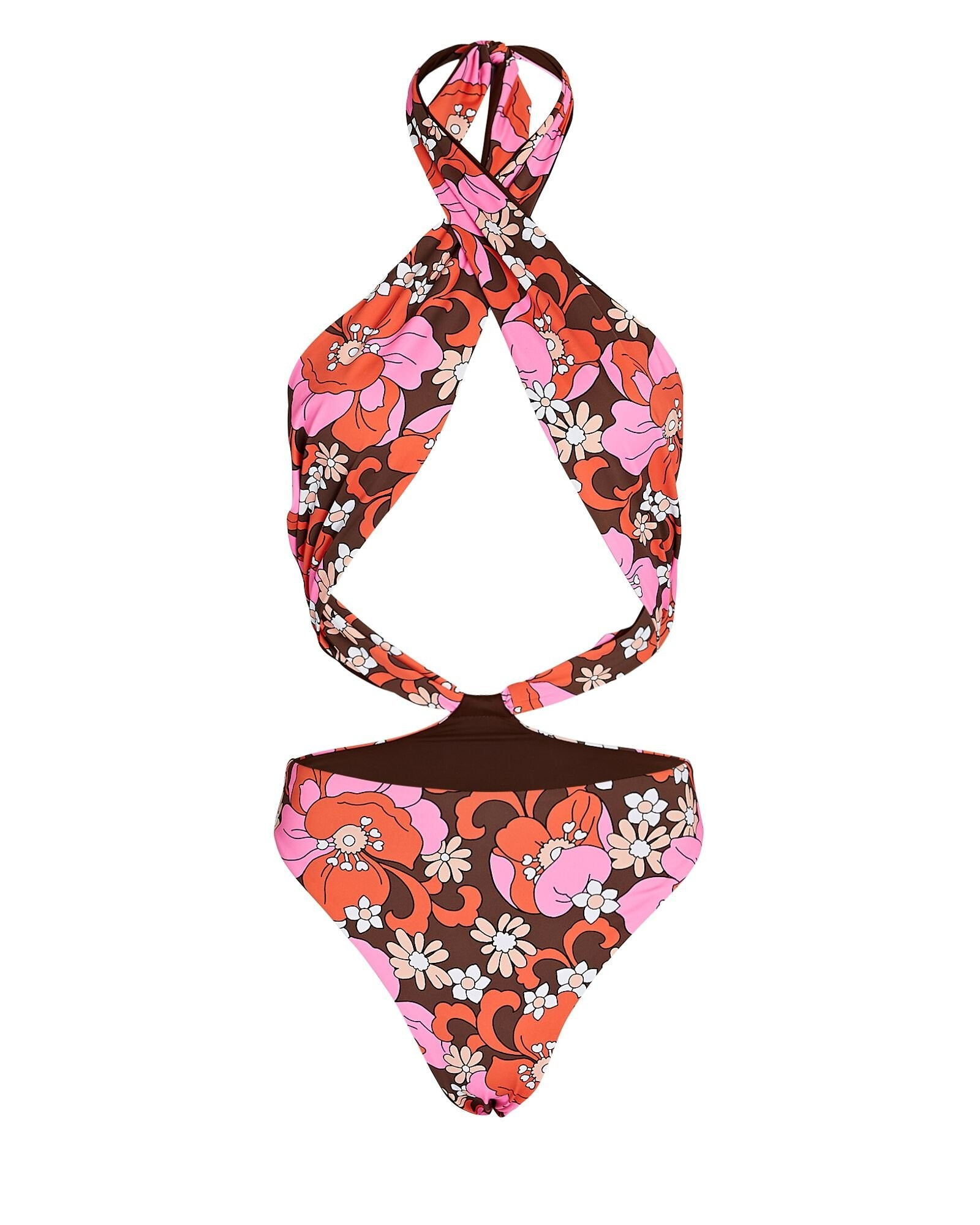 Dorothy Cut-Out Floral One-Piece Swimsuit | INTERMIX
