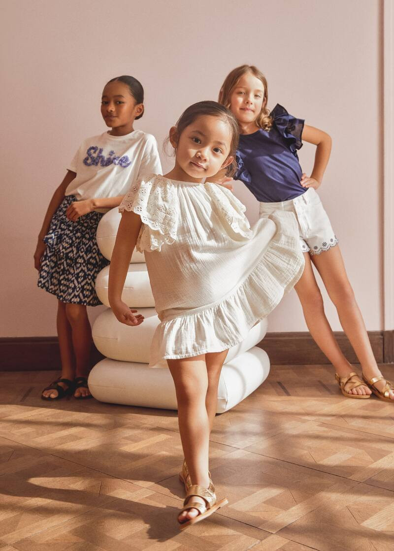 New Spring-Summer Collection of Girls 2023 | Mango Kids USA | MANGO (US)