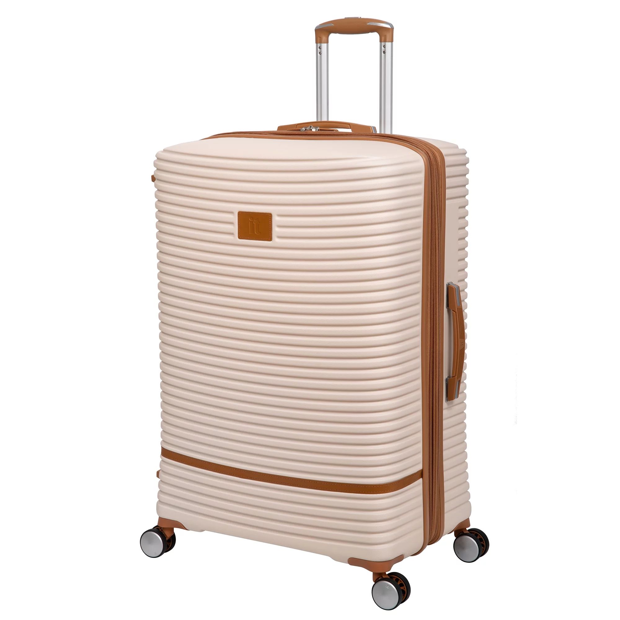 it luggage Replicating 31" Hardside Expandable Spinner Luggage Checked Luggage, Cream - Walmart.c... | Walmart (US)