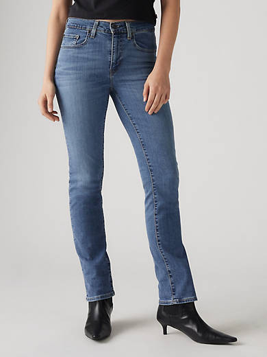 Wedgie Straight Fit Women's Jeans - White | Levi's® US | LEVI'S (US)