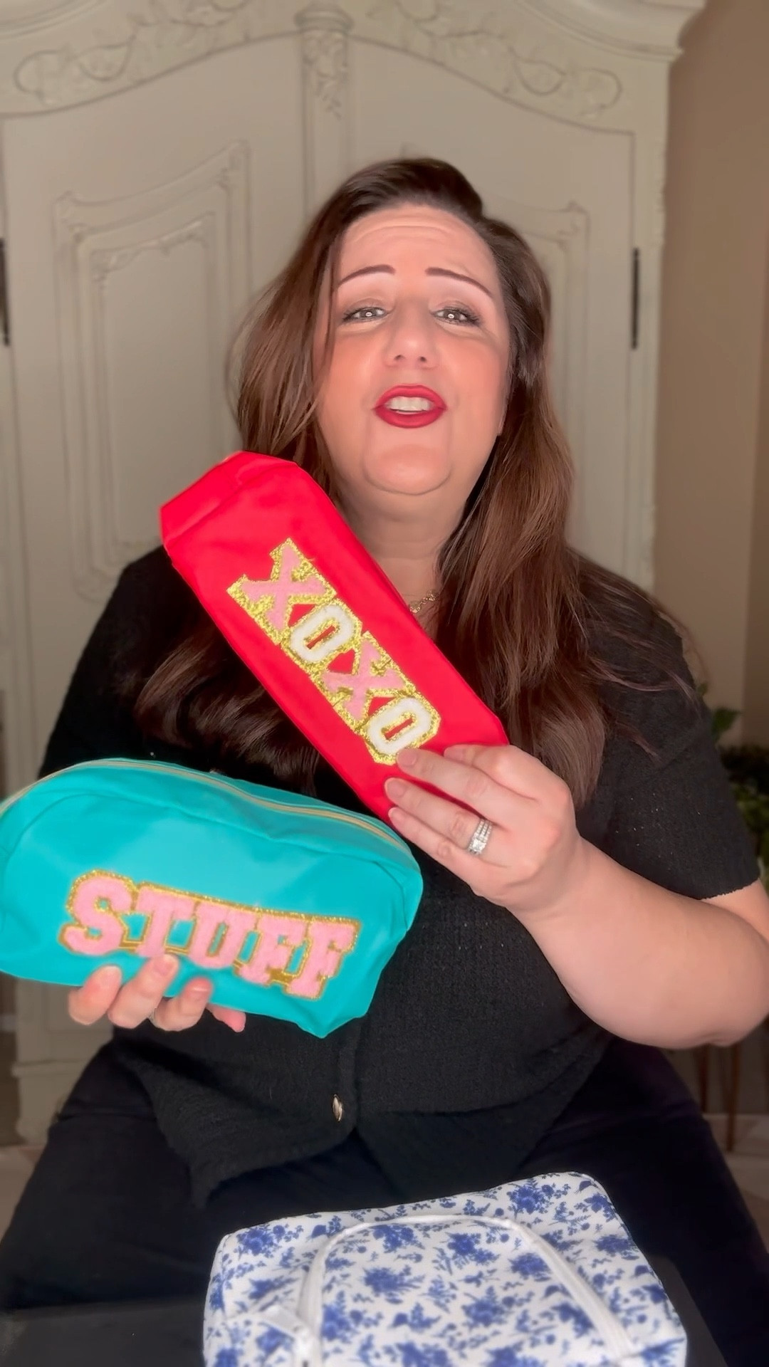 Self proclaimed viral cosmetic / makeup bag hoarder 🤣 This is only 1/3 of what I have collected lol. 

I’ve also 🔗 some other great cute options I’ve seen online on my LTK if you are looking to add to your collection ❤️

#dollartree #dollartreefinds #dollartreebeauty #dollartreehaul #dollartreeaddict #dollartreecommunity #dollartreedollartreehoarder #dollartreeskincare #skincare #beauty #cosmeticbags #beautybags #hoarder #mycollection #myhoard #hoarders #midsize #plussize #plussizeinfluencer #smallcreatir #midsizeinfluencer #makeupbag #skincareorganization #beautyorganization #organization 

#LTKBeauty #LTKmomlife #LTKdayinmylife