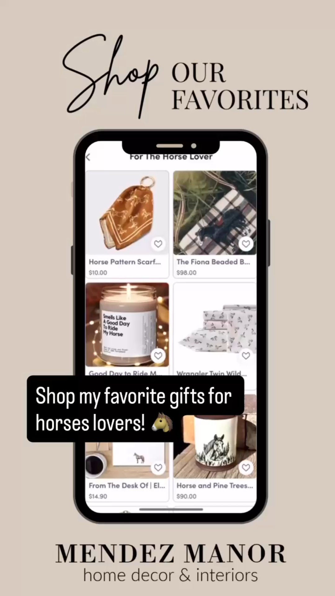 Favorite gifts for horse lovers linked here and in my LTK Gift Guide section! 

#giftguide #equestrian #horses #barn #candles 

#LTKFindsUnder100 #LTKKids #LTKGiftGuide