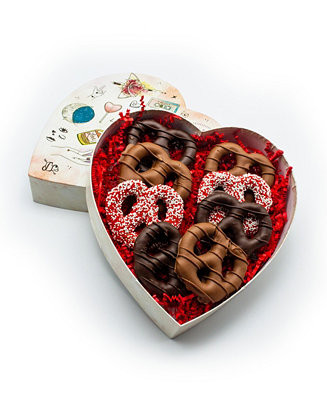 Valentine's Day Sweetheart Pretzel Delights, 8 Pieces | Macy's