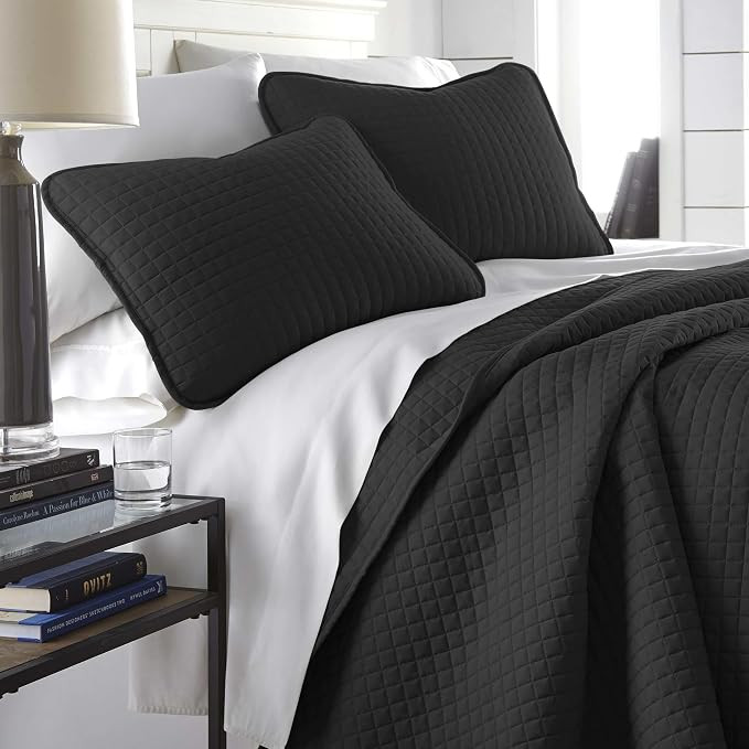 Southshore Fine Living, Inc. Twin Quilt Bedding Set, Soft Brushed Microfiber Coverlet, Stain and ... | Amazon (US)