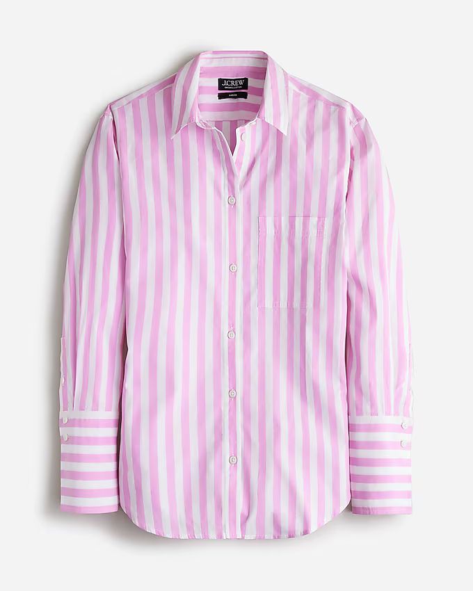 Garçon cotton poplin shirt in stripe | J.Crew US