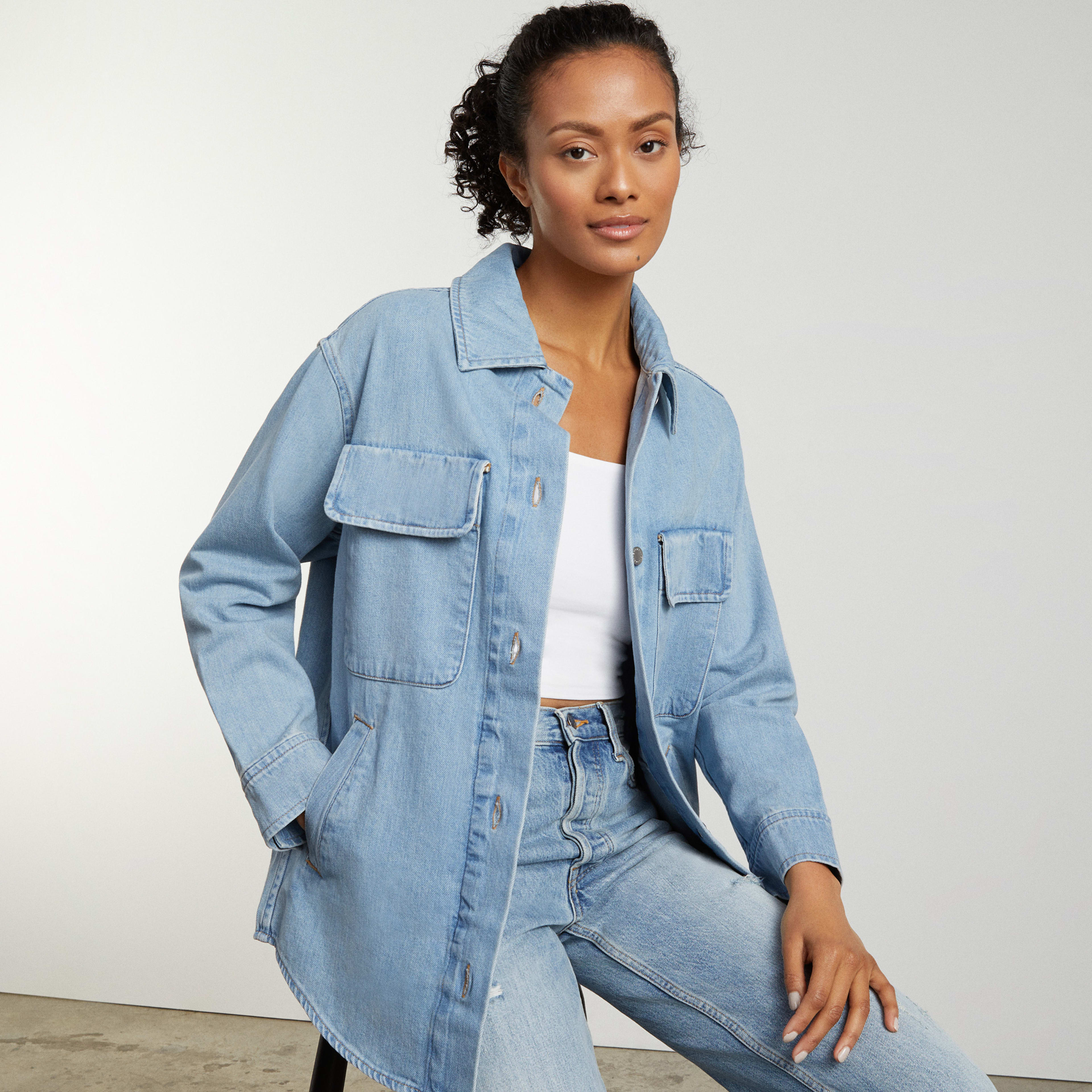 The Denim Shirt Jacket | Everlane