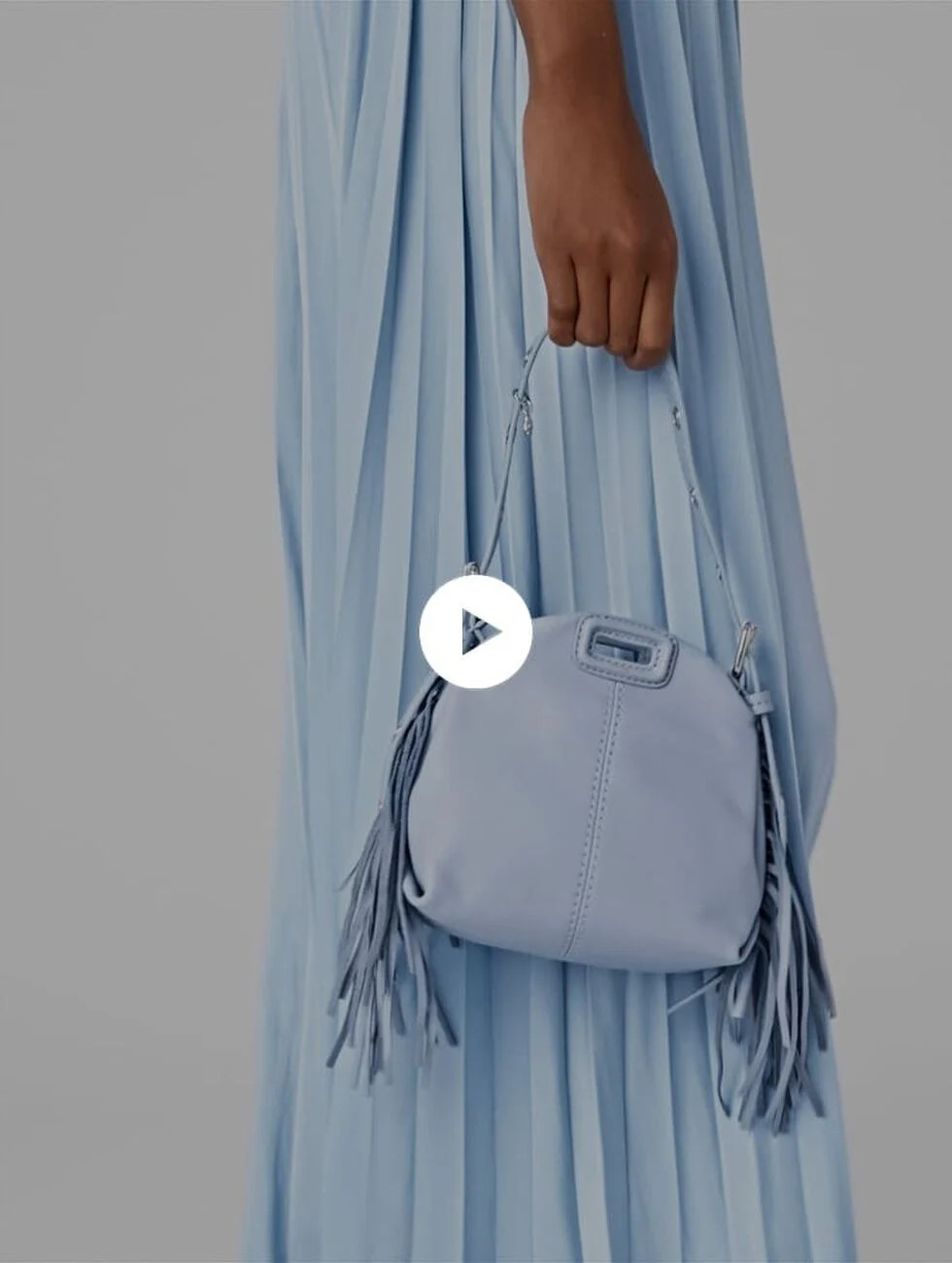 Miss M micro bag Blue for Women | Maje | Maje US