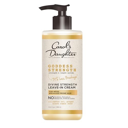 Carol's Daughter Goddess Strength Leave In Conditioner Cream, 10 Fl Oz - Strengthening and Moistu... | Amazon (US)