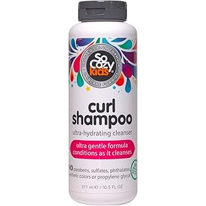 SoCozy Curl Shampoo | For Kids Hair | Ultra-Hydrating Cleanser | 10.5 fl oz | No Parabens, Sulfat... | Amazon (US)
