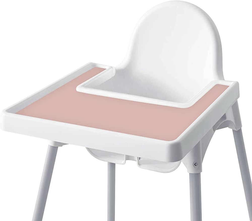 High Chair Placemat for IKEA Antilop Baby High Chair, Silicone Placemats, High Chair Tray Finger ... | Amazon (US)