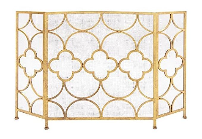 Deco 79 Metal Fireplace Screen, 50 by 35-Inch | Amazon (US)