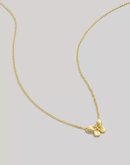 Butterfly Pendant Necklace | Madewell