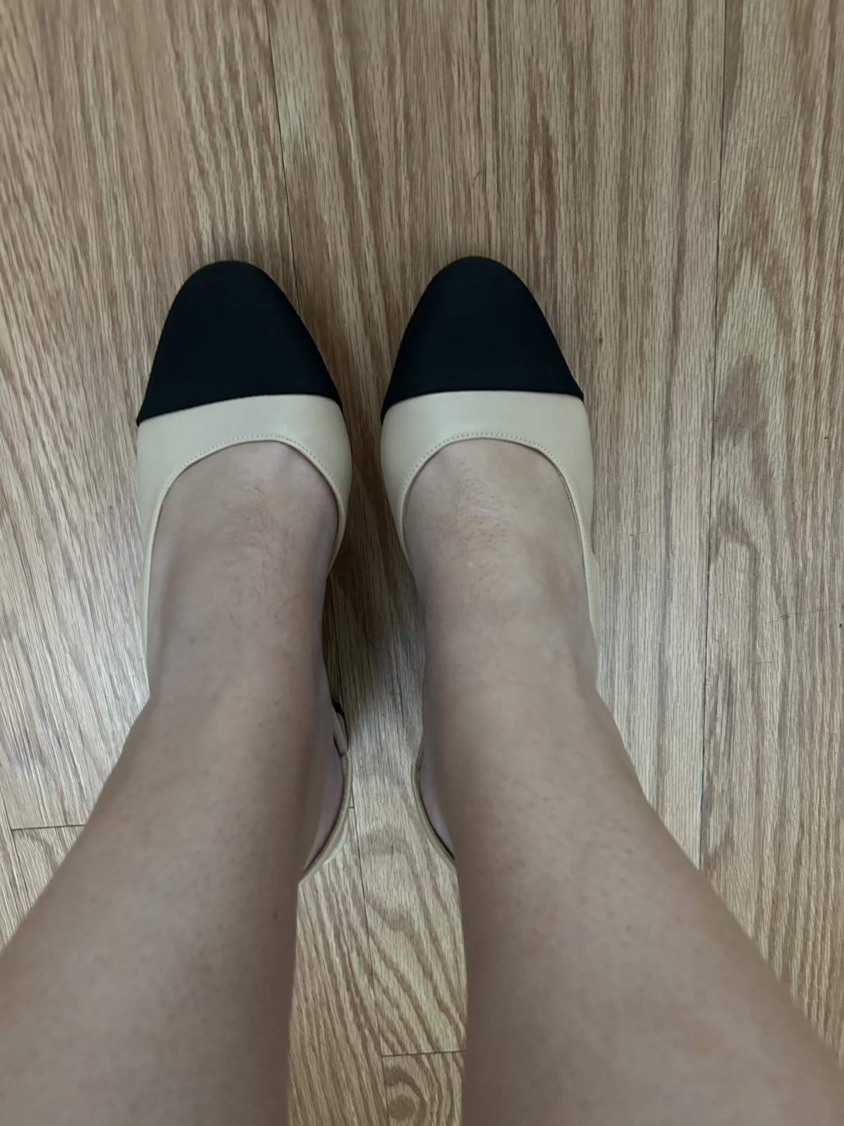 MIRAAZZURRA Women Sling Back Pumps Chunky Heels Sexy Splicing Round Toe Casual Wedding Shoes for ... | Amazon (US)