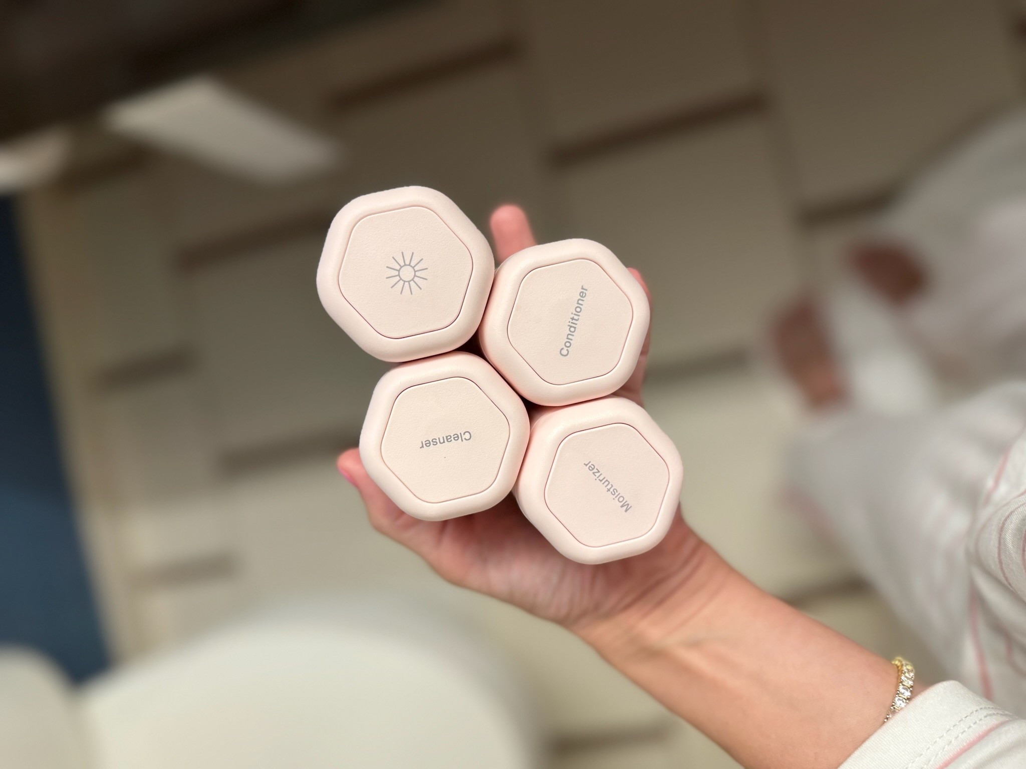 I cannot travel without the magnetic liquid containers!!! So easy and practical! 

#LTKdayinmylife #LTKmomlife #LTKTravel