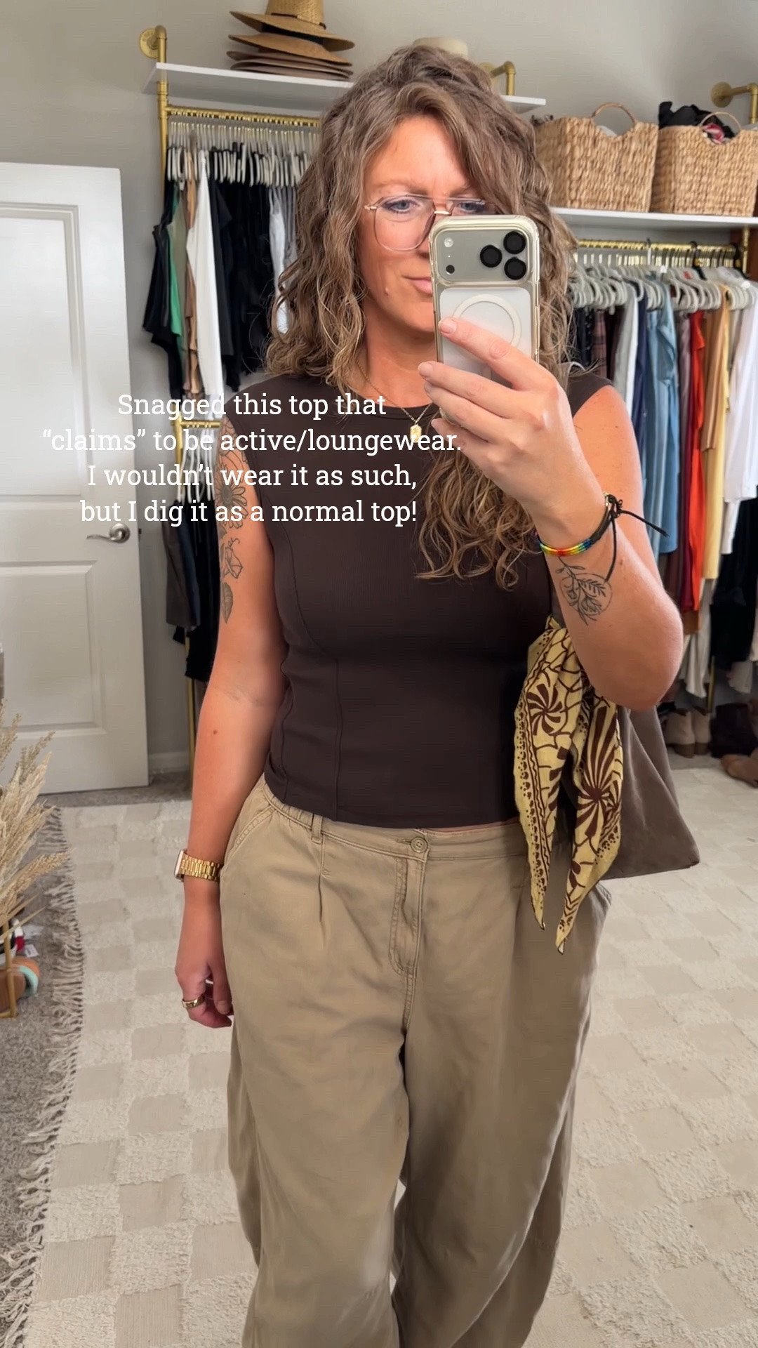Medium top, large long pants (only available in leopard print now but linked several similar too) 11 flip flops

#LTKTall #LTKOver40 #LTKootd