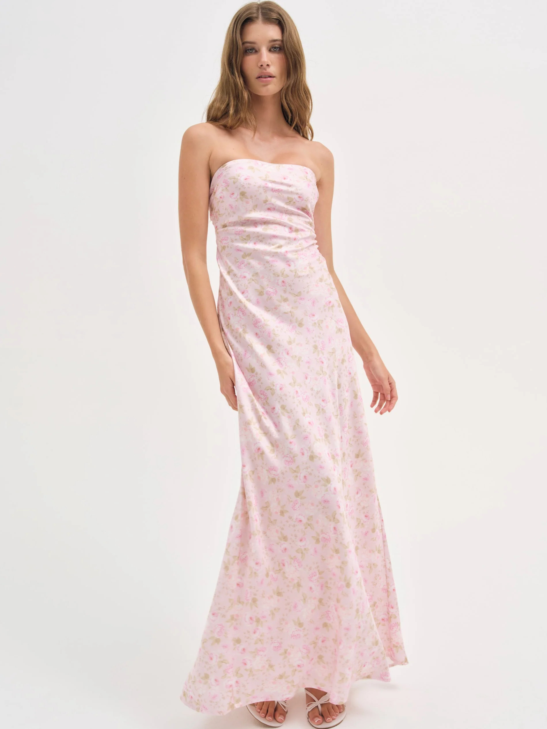 Carla Strapless Maxi Dress | For Love & Lemons