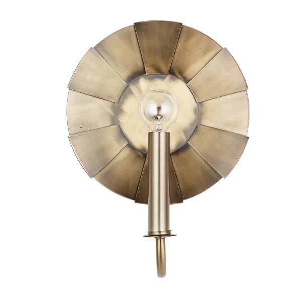 Tana Brass 1-Light Armed Sconce | Wayfair Professional