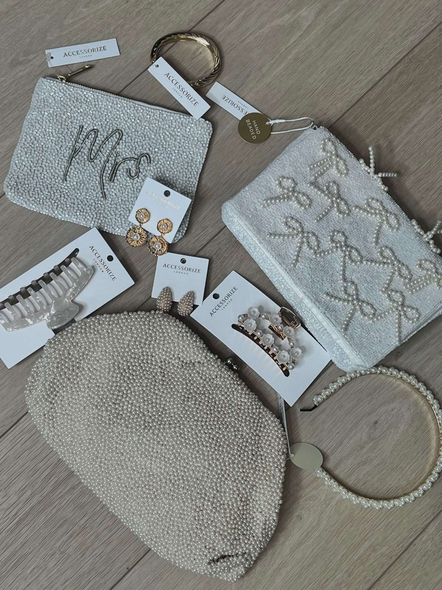 Bridal accessories 🤍

#LTKbag #LTKwedding #LTKuk
