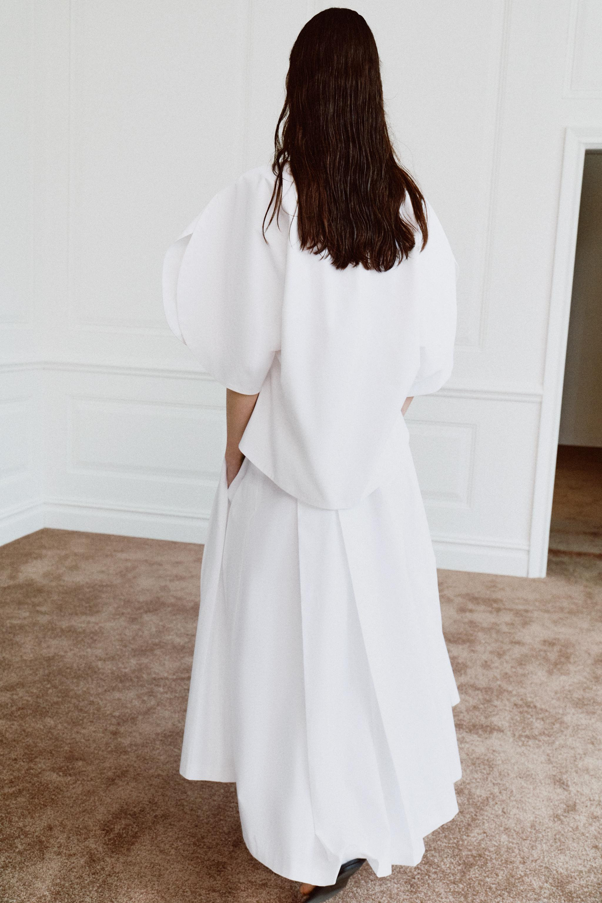 ZW COLLECTION LIMITED EDITION POPLIN TOP | Zara Canada