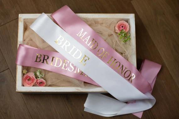 Custom Bridal Sash Custom Sashes Bride to Be Sash - Etsy | Etsy (US)