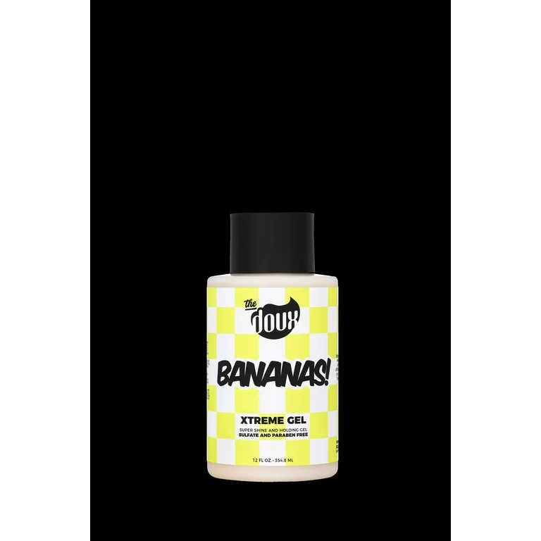 The Doux Bananas Xtreme Hold Hair Gel 12oz, All Hair Type, Unisex, Pump Bottle | Walmart (US)
