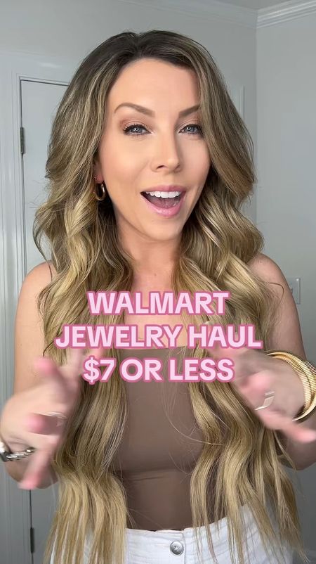 Walmart’s gold jewelry is gorgeous and all $7 or less. I am shook. These pieces would be perfect for traveling. 

#LTKVideo #LTKfindsunder50 #LTKtravel